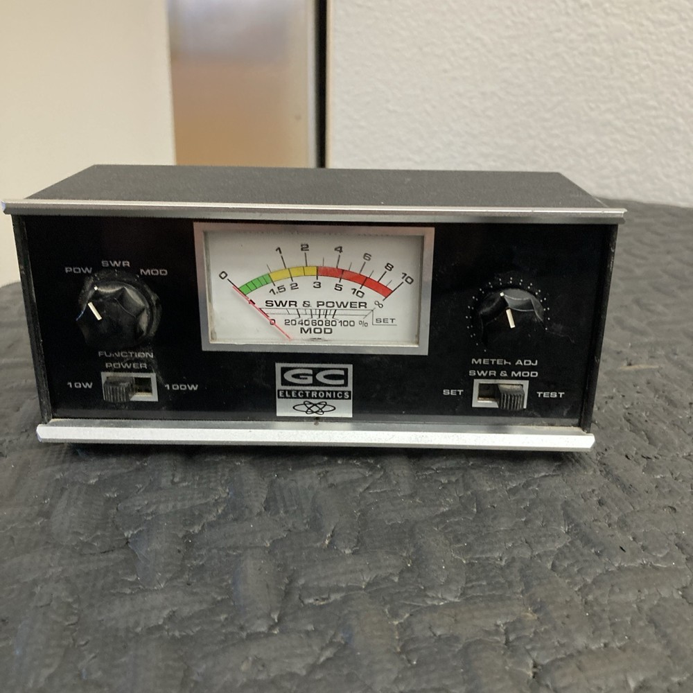 Vintage GC Electronics SWR & Power. Tested.