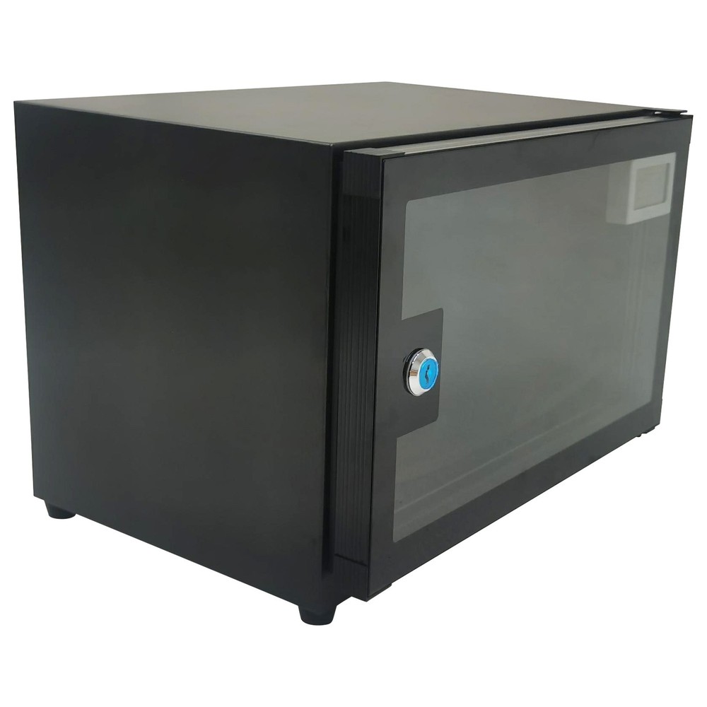 18L Electronic Dehumidifying Dry Cabinet 110V Digital Display CAMERA Storage Box