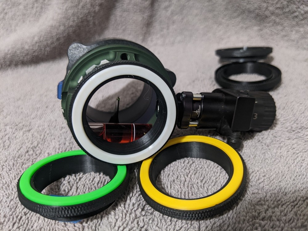 *** Fits Shrewd Optum 35mm Scopes *** Peep Centering Ring Indicator