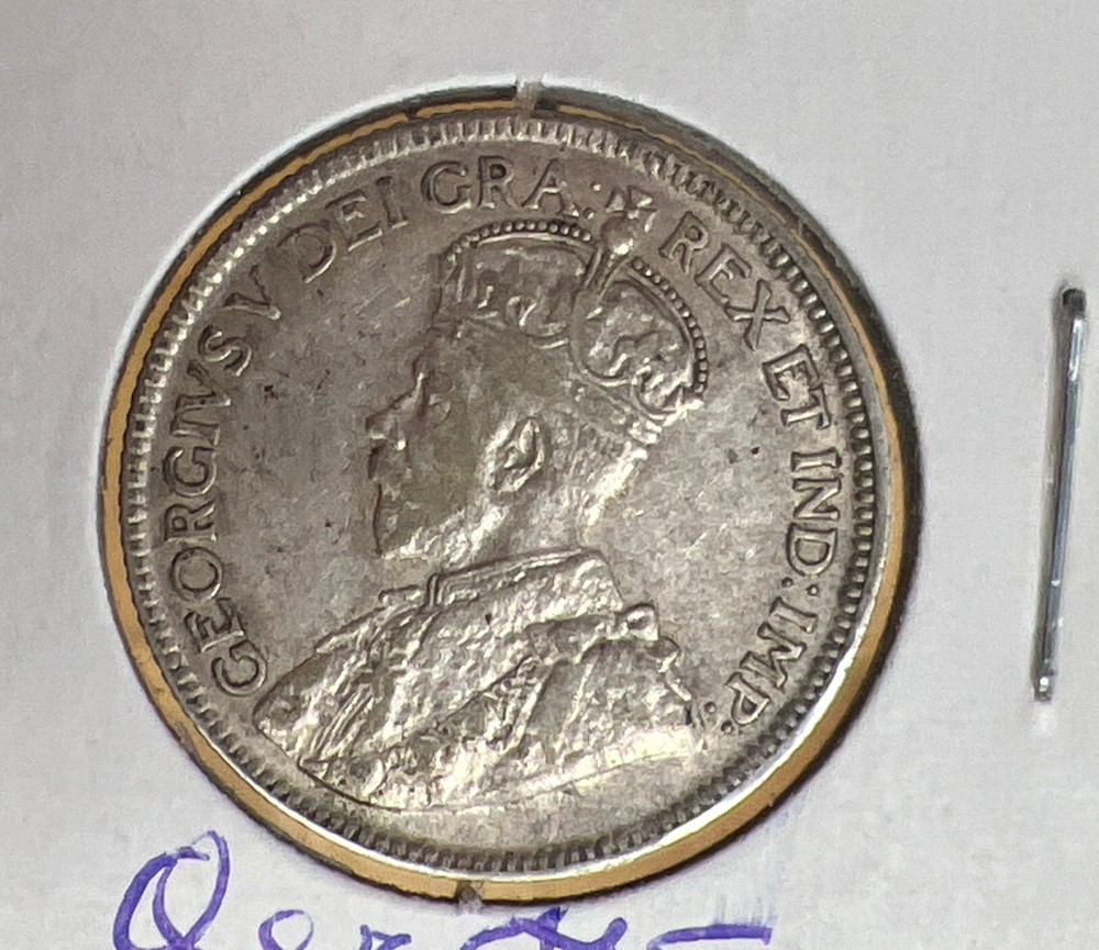 CANADA 1931 Quarter 25 Twenty-Five Cents .800 Silver