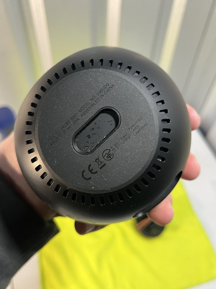 Amazon Echo Spot Smart Display Alexa Black Works Tested