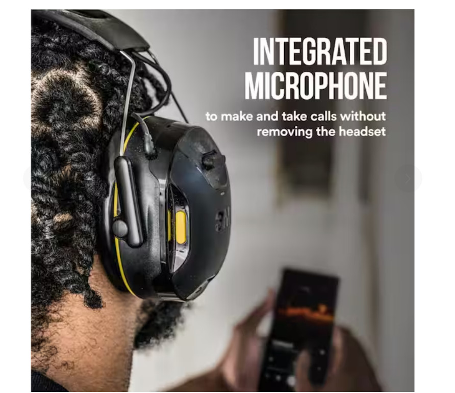 3M WorkTunes Connect Hearing Protector with Bluetooth Technology