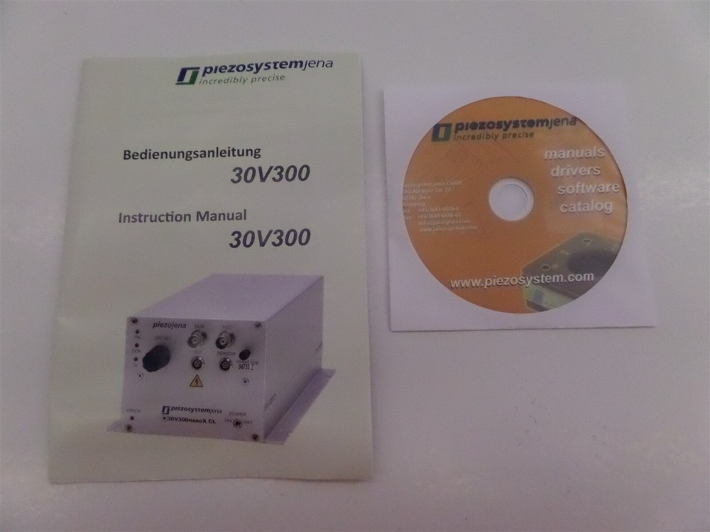 Piezosystem Jena 30V300nanoX CL Voltage Amplifier System