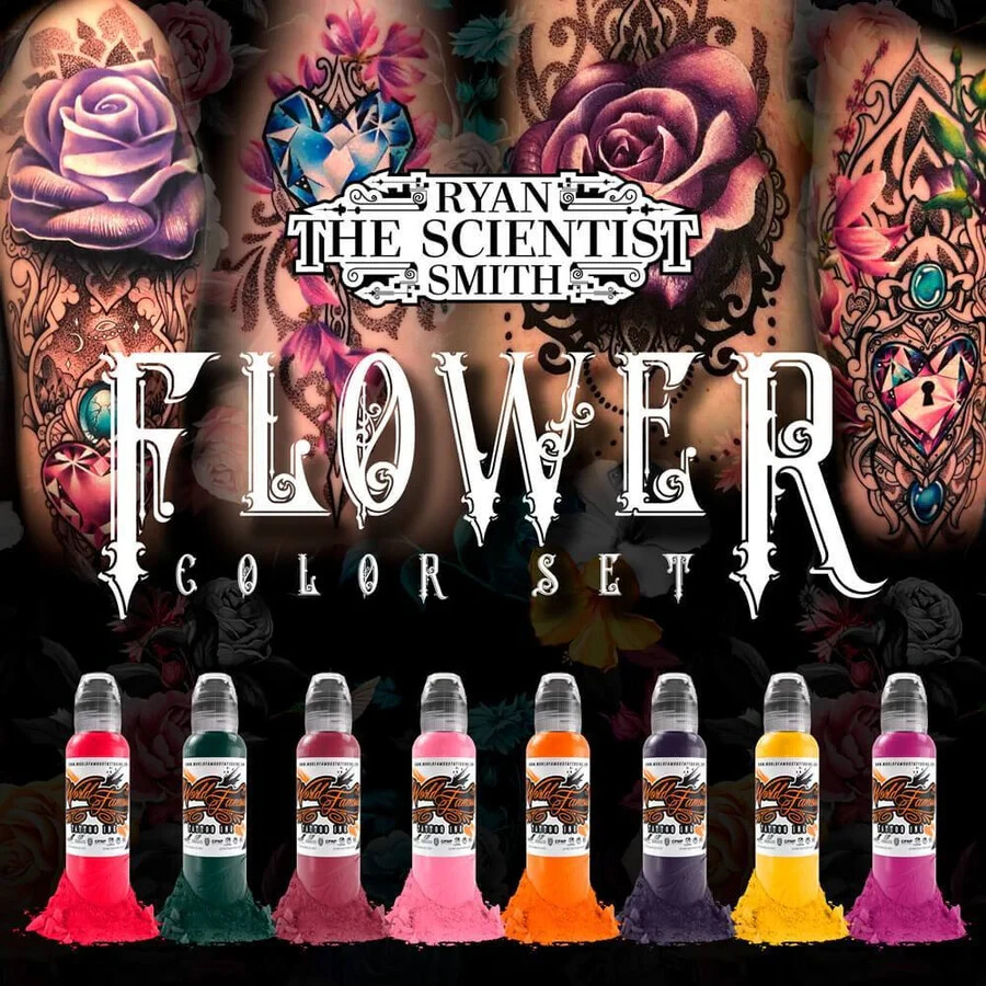World Famous Ink Ryan Smith - Flower Set 1oz
