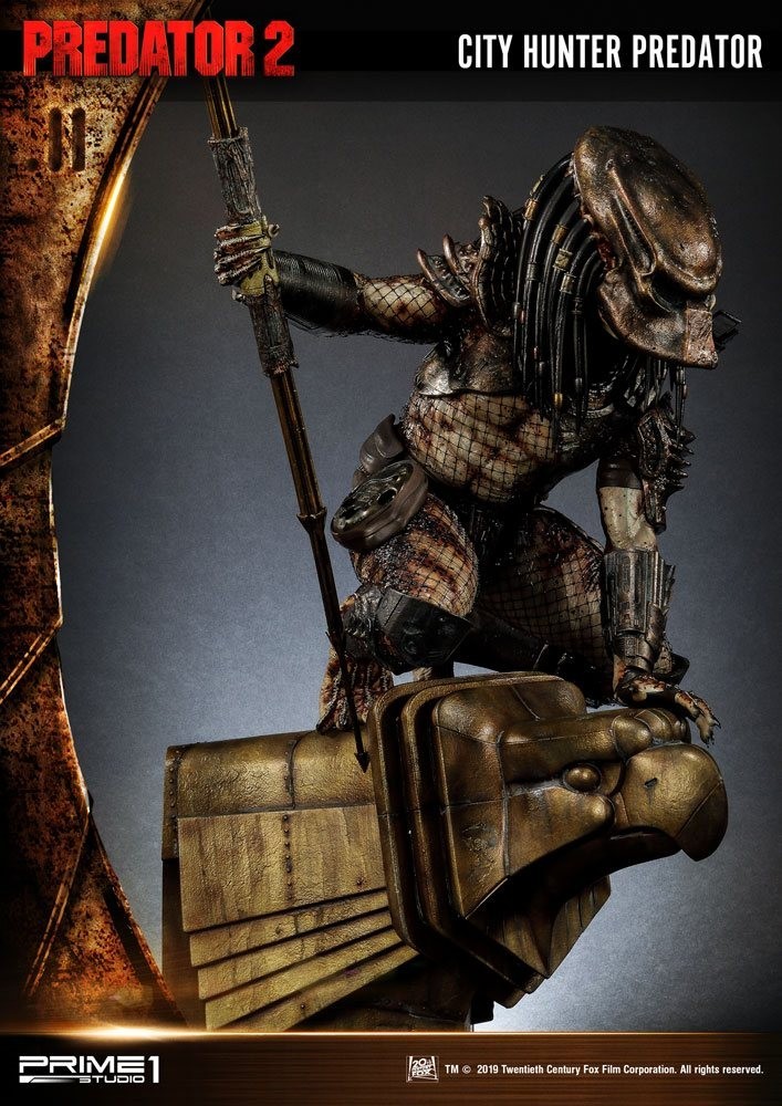 Predator 2: City Hunter Predator - 3D Wall Art 79 cm - Prime 1 Studio, Sideshow