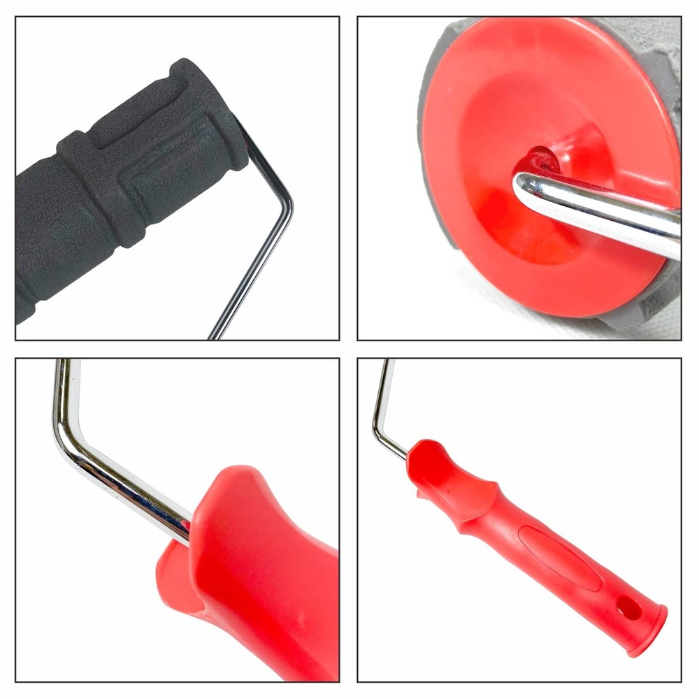 10'' Patterned Paint Roller for Wall Decoration Classic Brick Embossing Texture