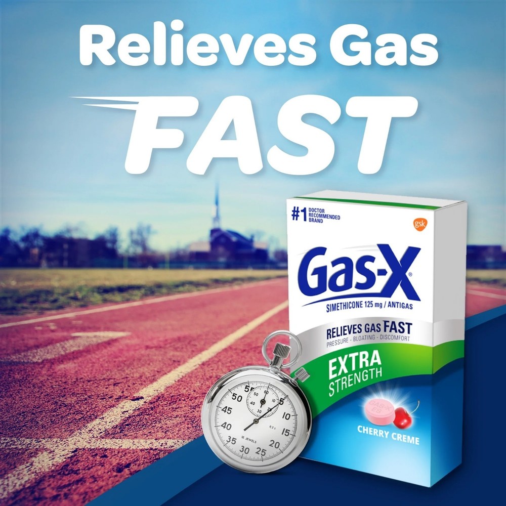 Gas-X Chewable Tablets-Cherry-48 ct.