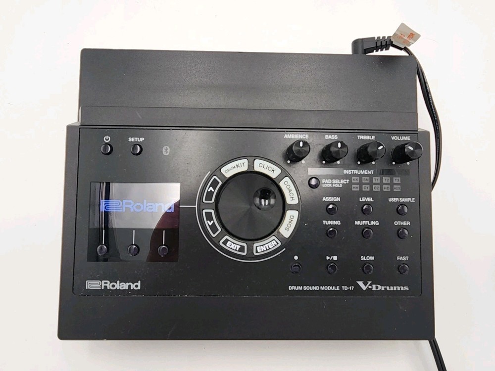 Roland TD-17 Electronic Drum Sound Module with Bluetooth