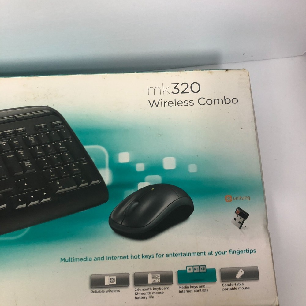 Logitech Wireless Combo MK320 Wireless Combo Keyboard & Mouse NEW