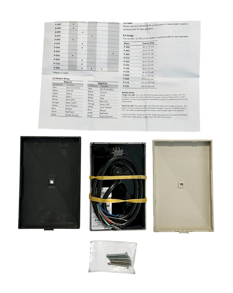 DMP Farpointe Data P-500-H-A Data Alps Proximity Reader Pyramid Series MAXSecure