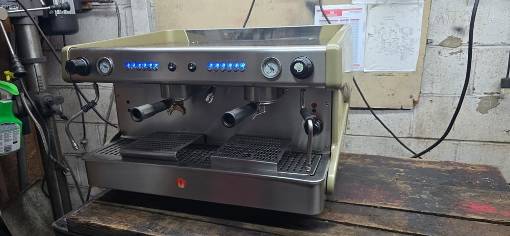 VFA 2 group Espresso Coffee Cappuccino Machine Programmable Auto Dose
