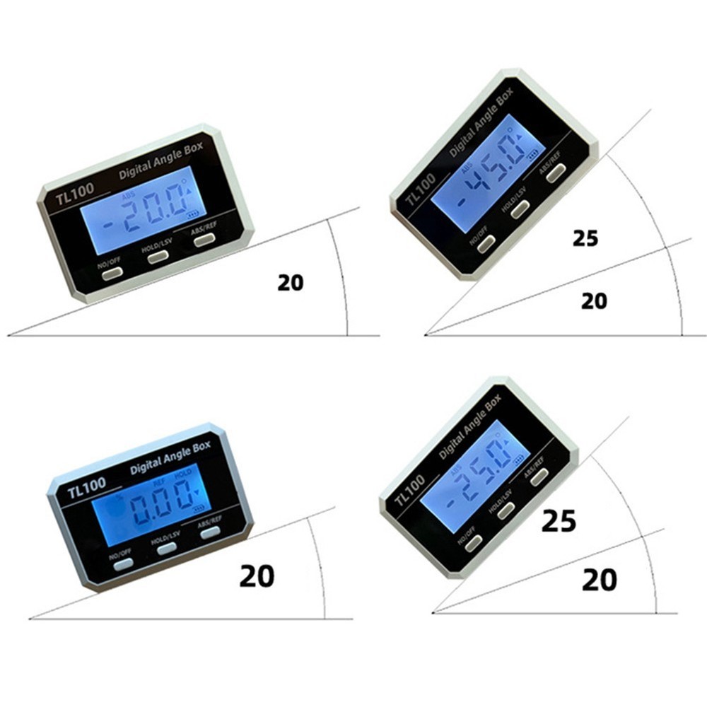 Horizontally Aligned Measurements Made Easy with TL100 Digital Protractor