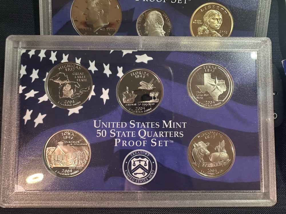 2004 Clad Proof Set U.S. Mint Original Government Packaging OGP COA