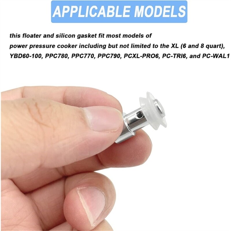 Silicone Gasket and Float Set Replacement Float and Seal for Cooking