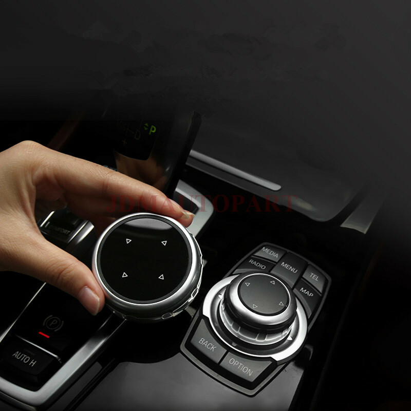 Multi-Media Control Knob Interior Cover for BMW IDRIVE 7 Buttons
