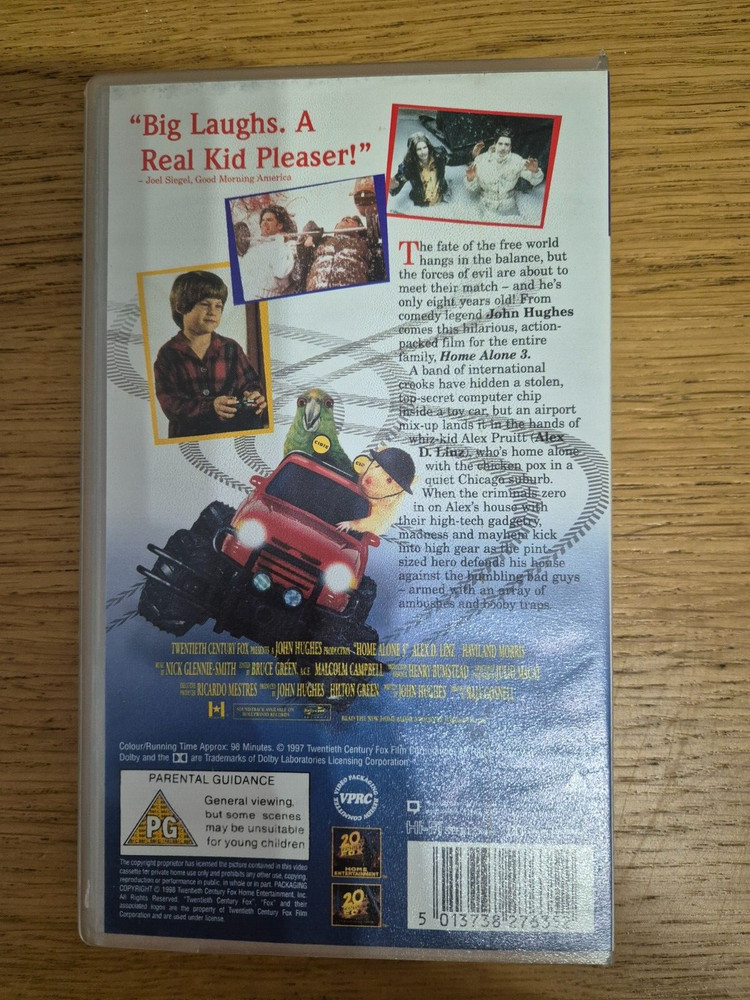 VHS Tape - Home Alone 3