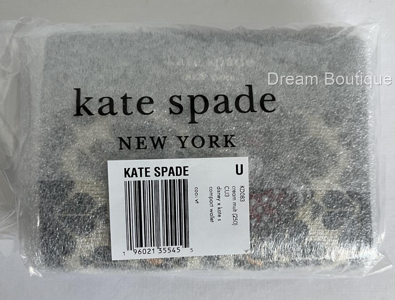 Kate Spade Disney Mickey & Minnie 100 Years Wallet NWT Sealed