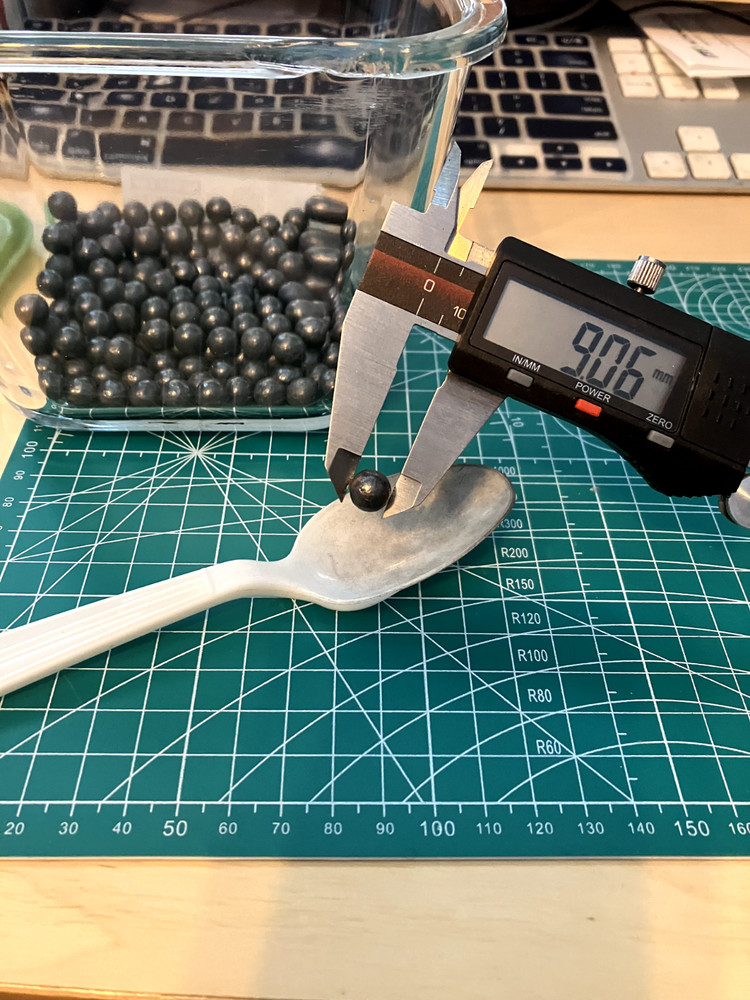 9mm, 0.355 Lead Round Balls 1 lbs.