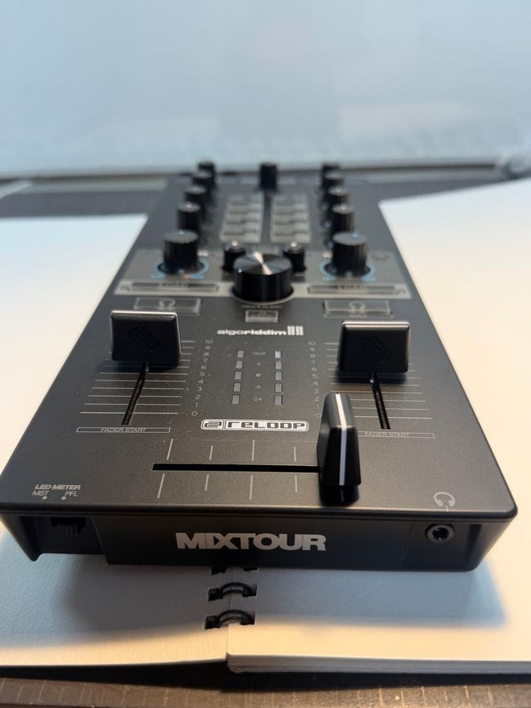 Reloop MIXTOUR Portable DJ Controller Audio Interface Free Shipping From Japan
