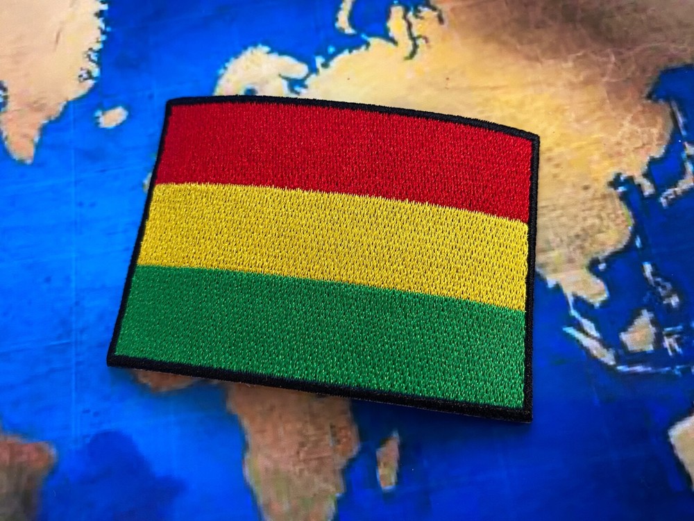 BOLIVIA Flag Iron on Sew on Patch