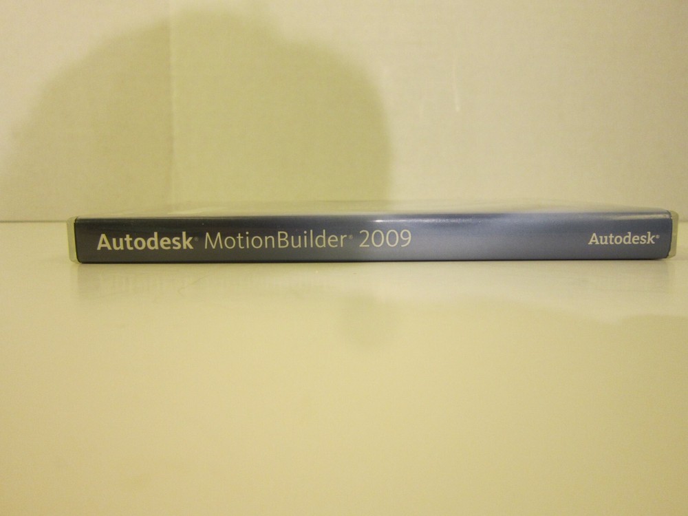 NEW Autodesk Motion Builder W/SERIAL NO. 2009 Student Version (PC DVD, 2009)#BR
