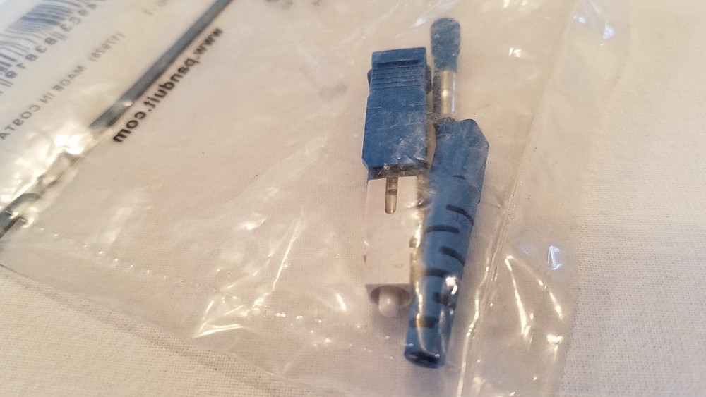FSCSBU Panduit SC Single-Mode Simplex Connector - Field Polish