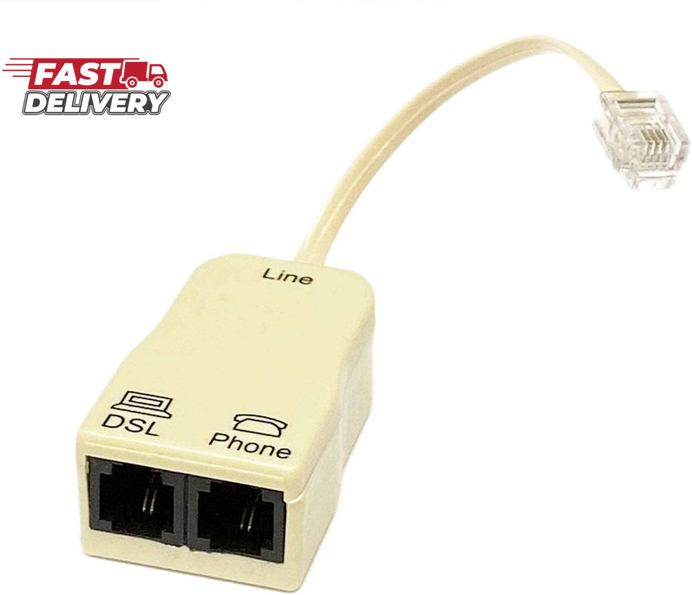 In-Line DSL Filter W/Splitter