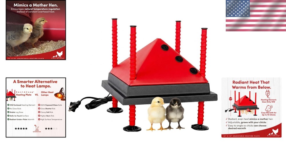 Energy-Saving Chick Brooder Heating Solution