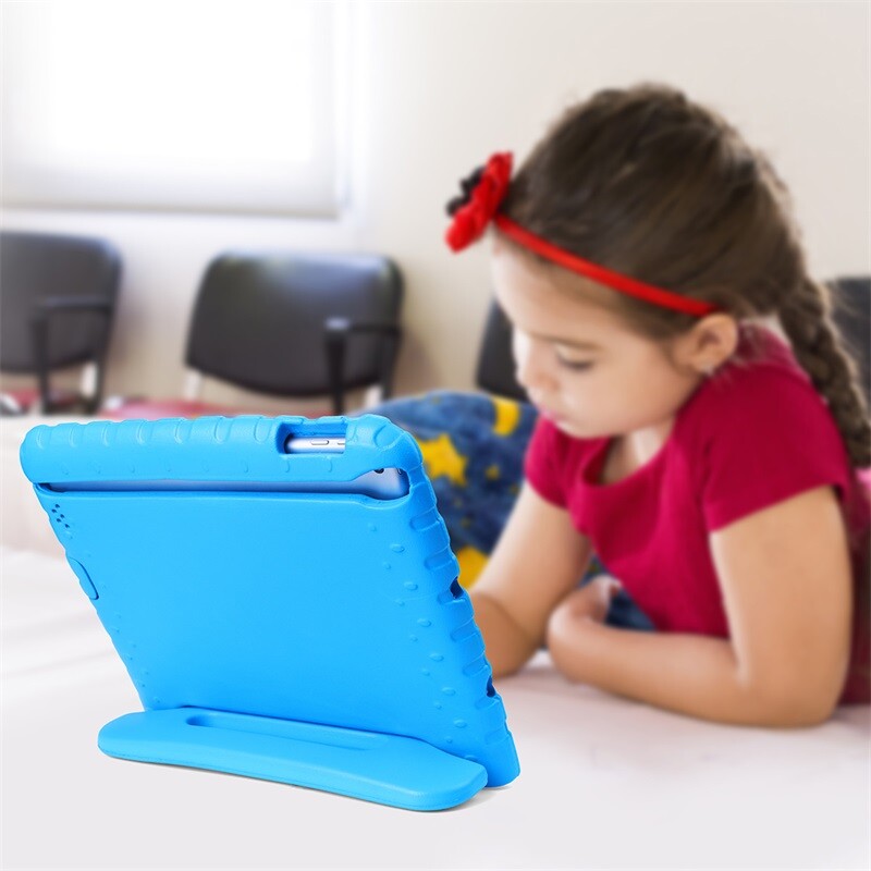 iPad 6th/5th Generation Case 9.7" Kids Shockproof Stand Cover + Screen Protector