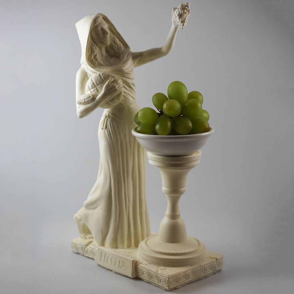 Hestia - Hand cast statue
