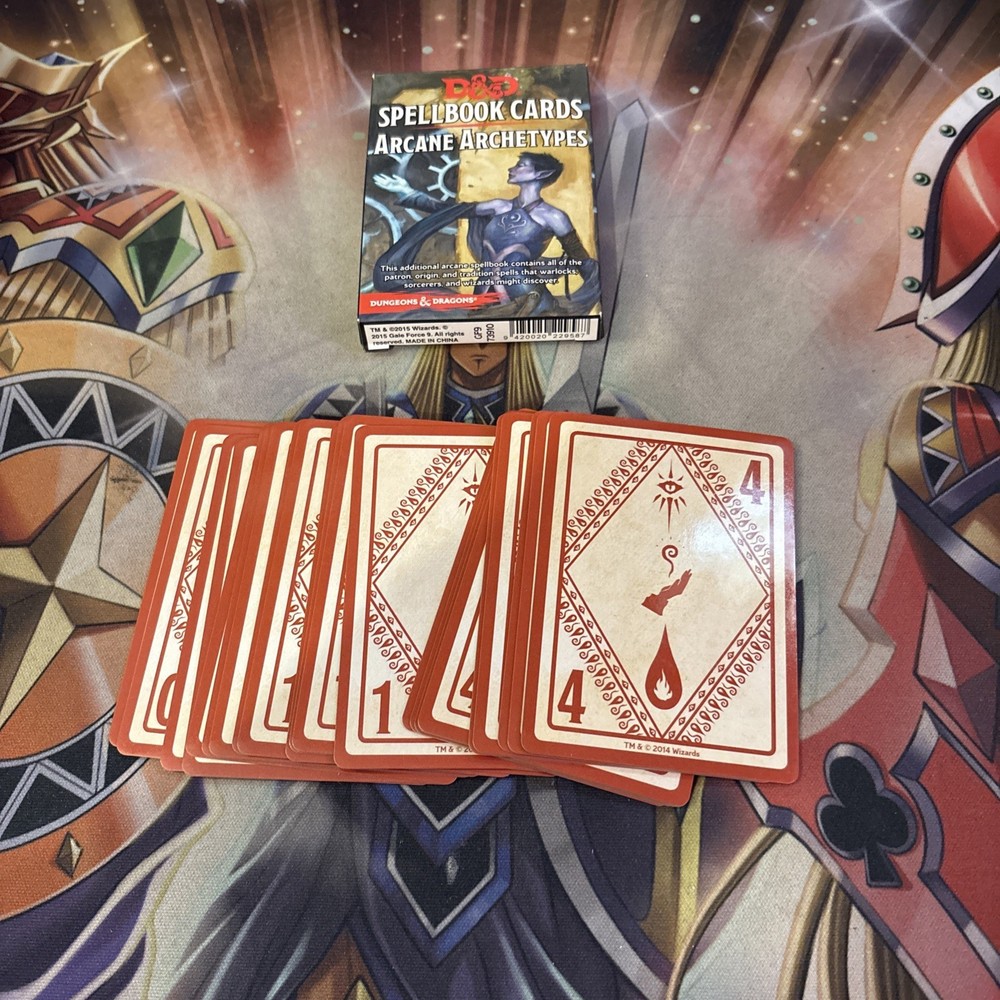 GF9 D&D Spellbook Cards - Arcane Archetypes EX/NM
