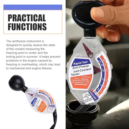 High Accuracy Dial Coolant Hydrometer Tester for Antifreeze