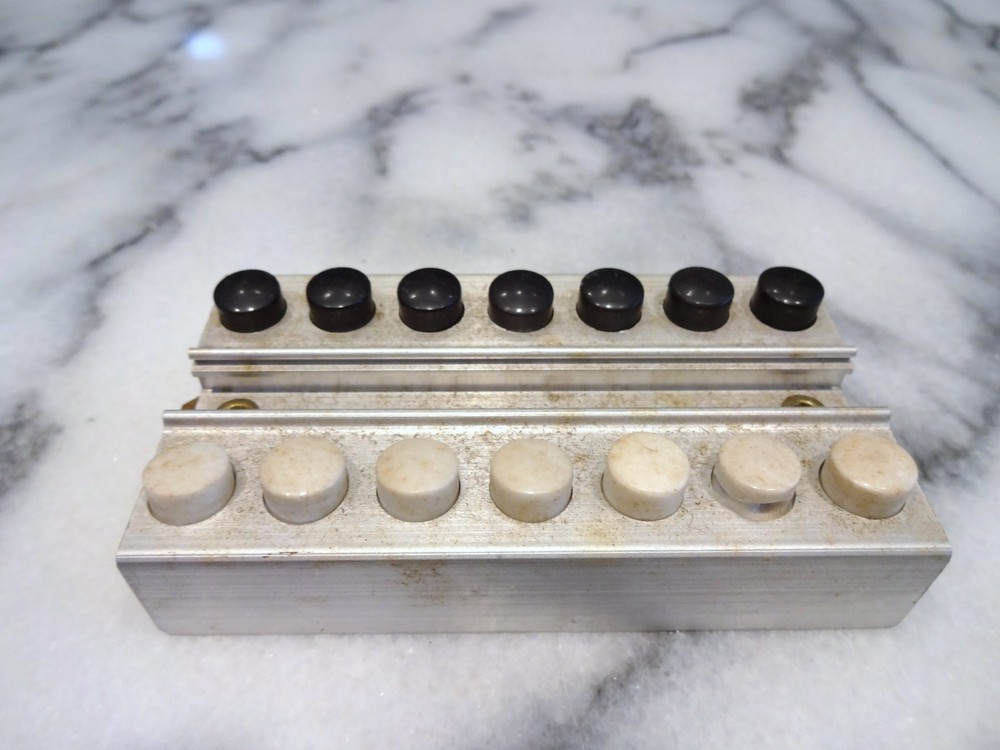 Vintage IDEAL JIFFY SWITCH #T502 Push Button Controls HO Scale Model Trains