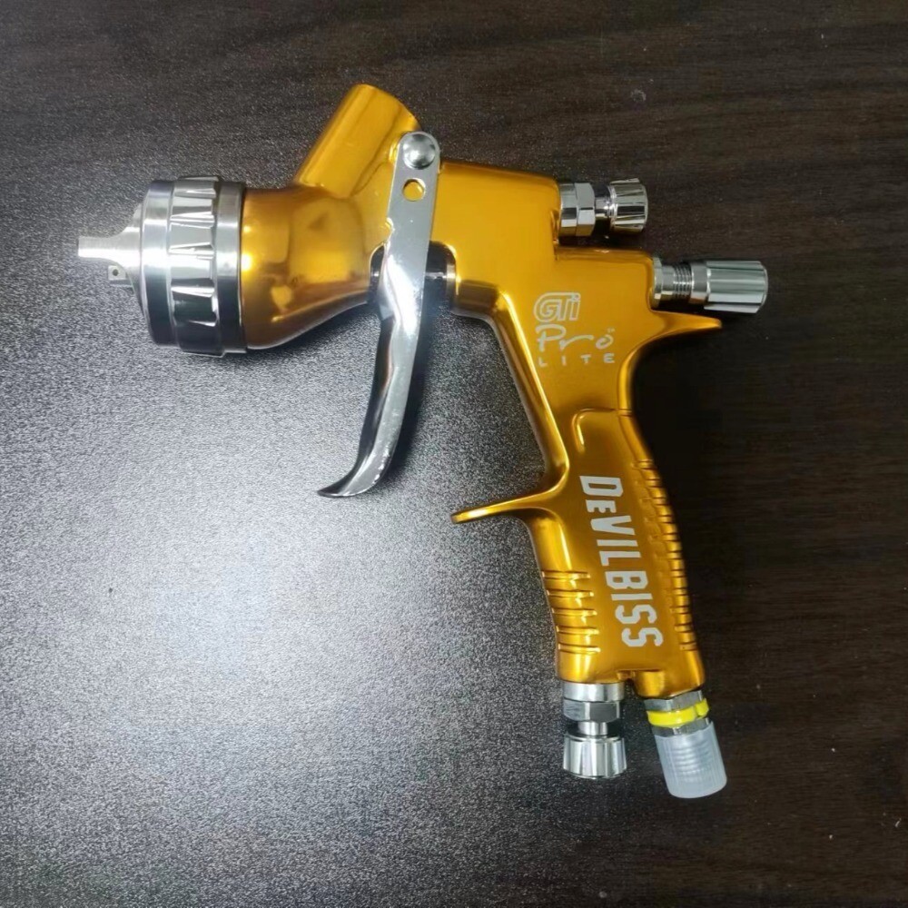 For Devilbiss Gold Tool Pistol Spray Gun Paint Cars GTI PRO LITE 1.3mm TE20