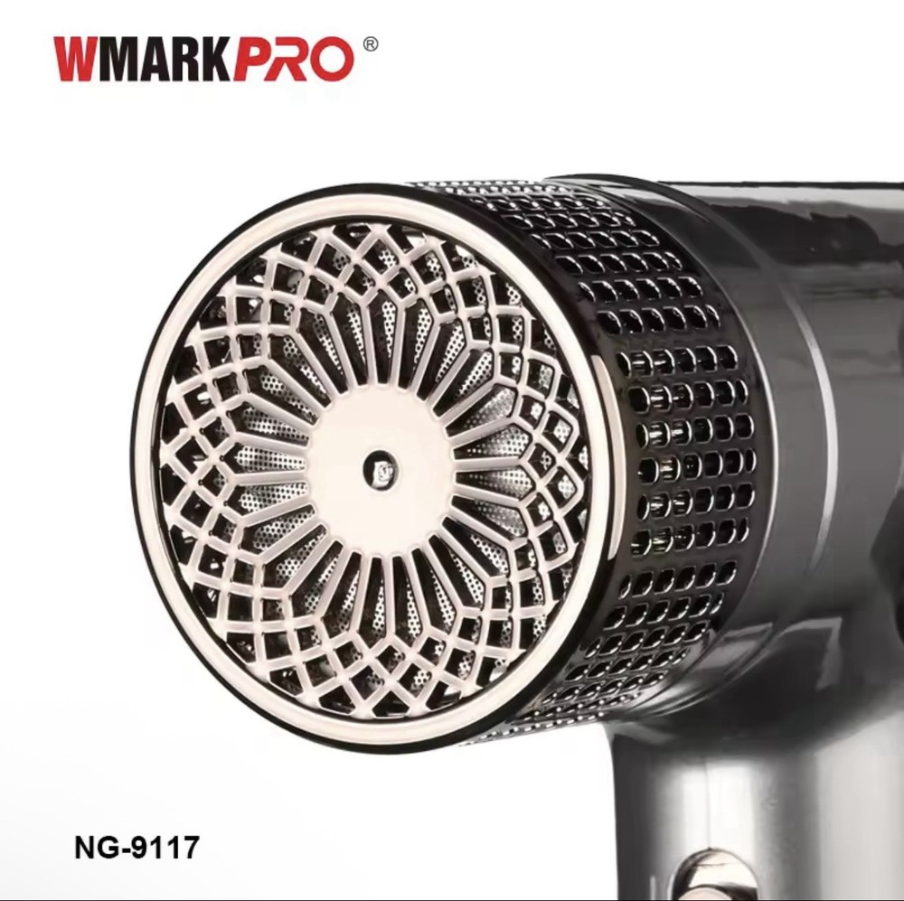 WMARK 9117 Hair Dryer 2000W Brushless Ionic Pro Blow Dryer + Diffuser