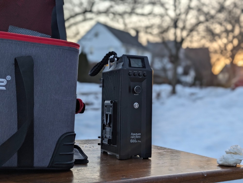 Aputure LS 600D Pro Daylight LED V Mount Light 600d pro CRMX DMX LIGHT STORM