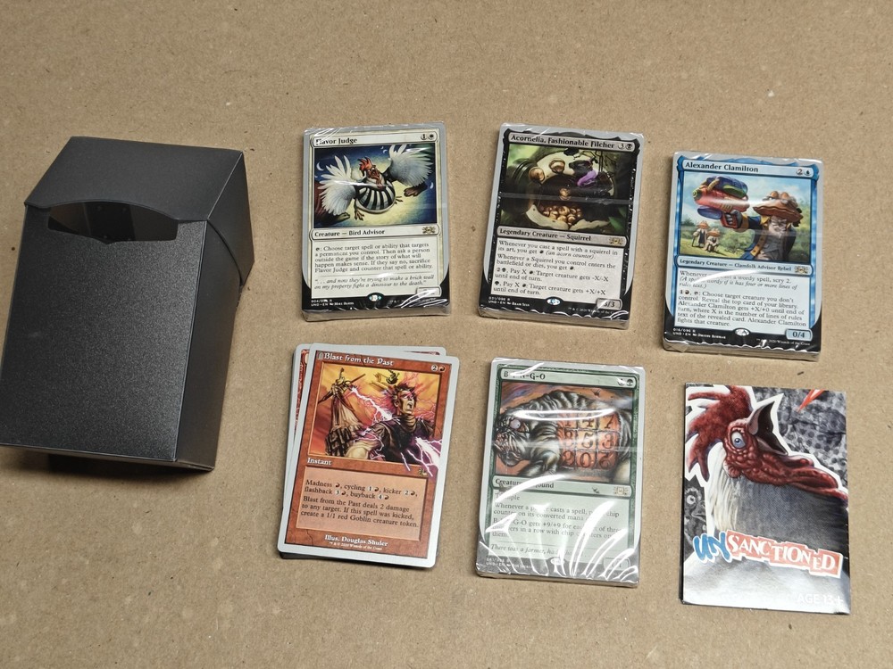 Magic The Gathering MTG Unsanctioned Complete Without Box
