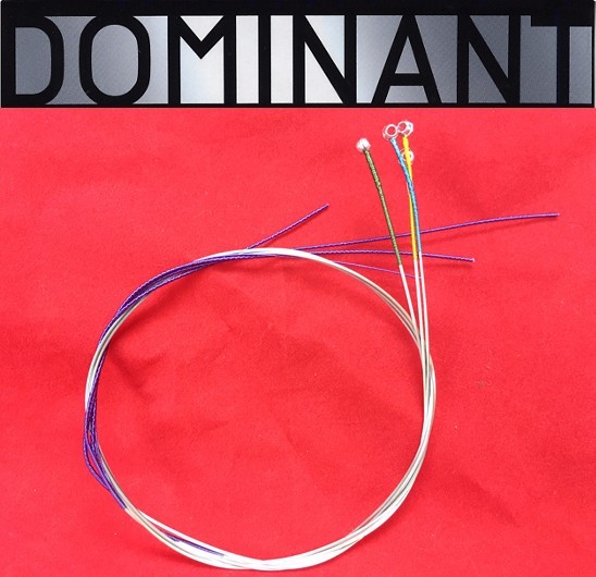 D***Thomastik Dominant 135B Violin String Set 4/4 Size E Ball ***^_^***