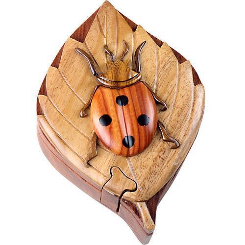 Lady Bug - Secret Wooden Puzzle Box