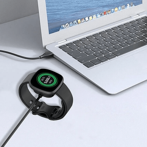 Wireless USB Fast Charging Dock Cable Charger For Fitbit Watch Sense, Versa 3