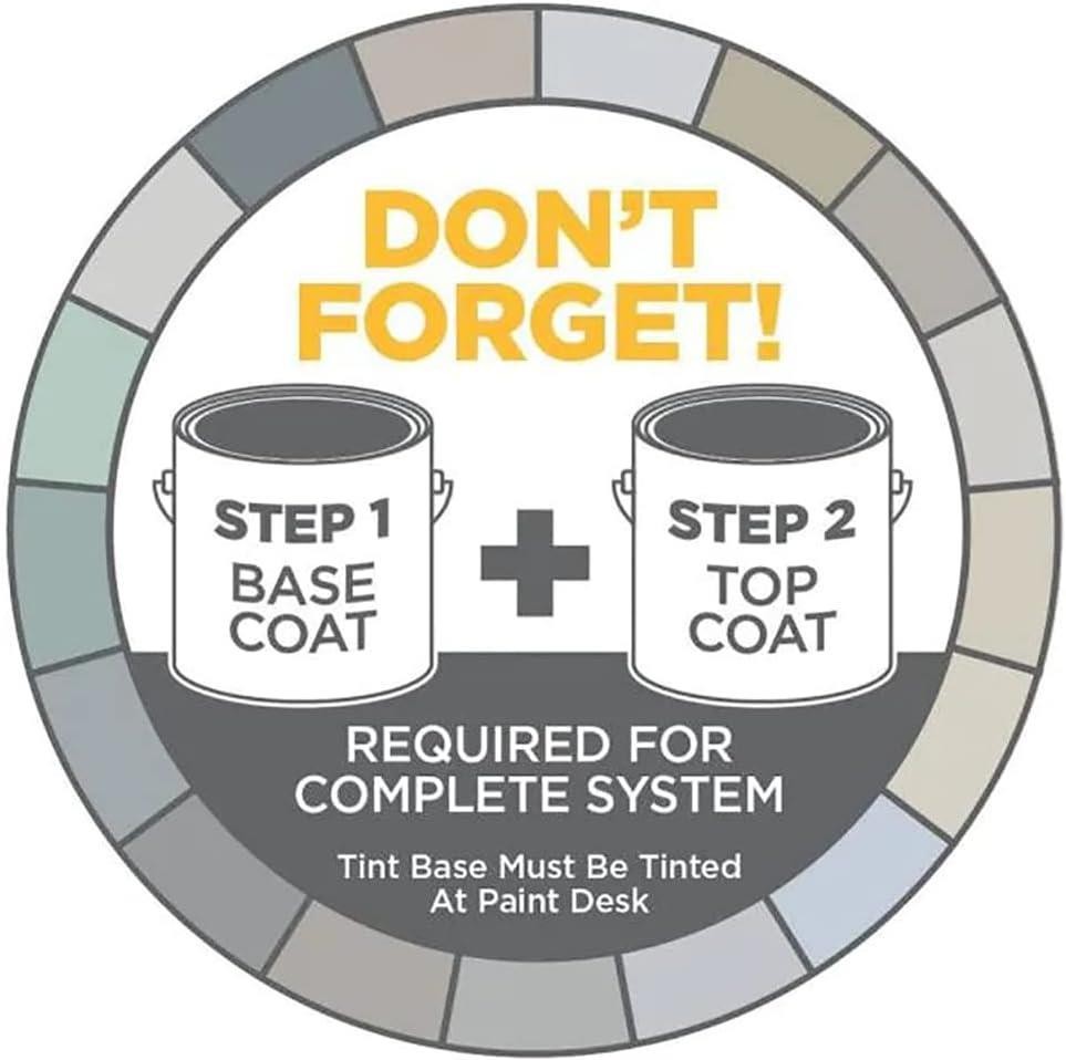 Rust-Oleum HOME Floor Coating, Aged Gray, Matte, Quart - 365929