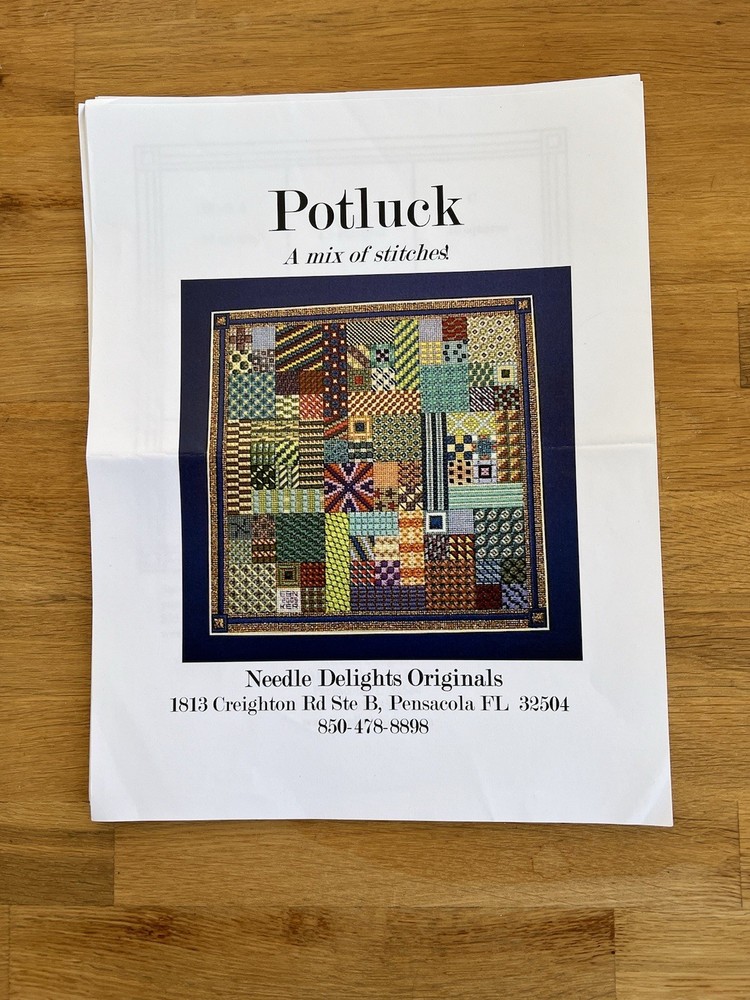 Needle Delights Original Potluck Needlepoint Pattern