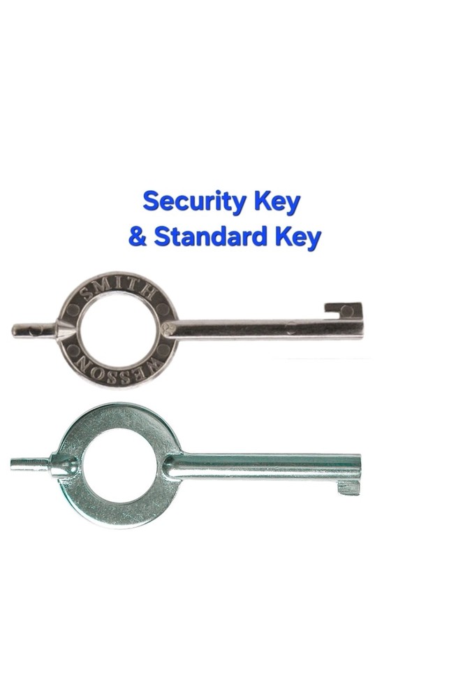 Pen Clip Extended Maximum Security Handcuff Key & Standard Key Pack
