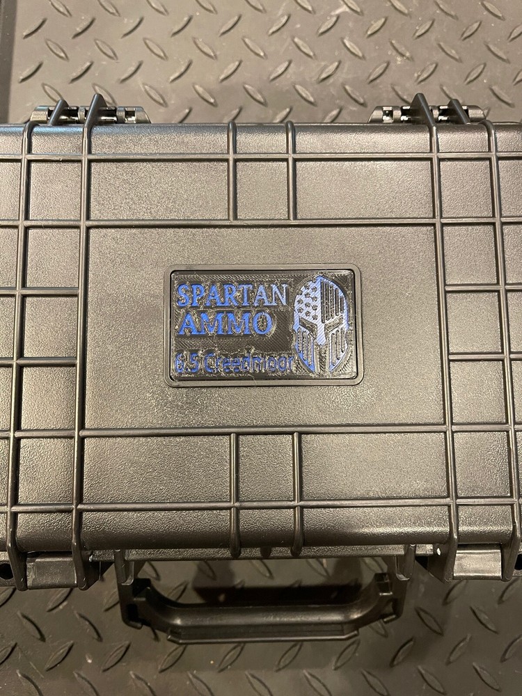 6mm Rem Ackley Improved Spartan Ammo Box Case Waterproof Lockable Vented