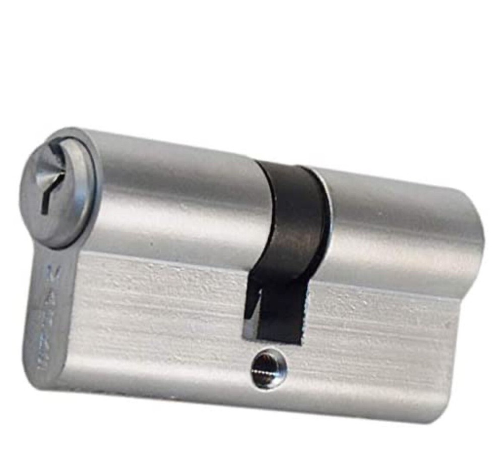 Marks Double Cylinder Lock #2622 Satin Nickle- BUNDLE 2 Locks/ 3 Keys