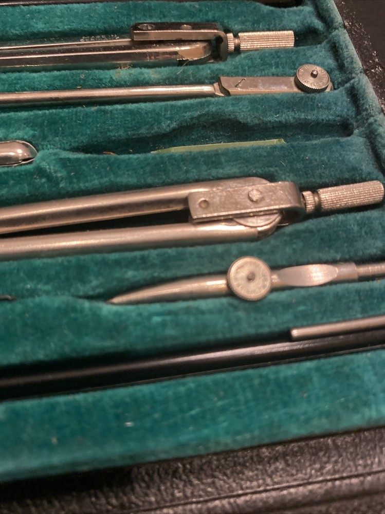 Micronta VTG Engineer's Compass Drafting tool Set Not Complete Germany