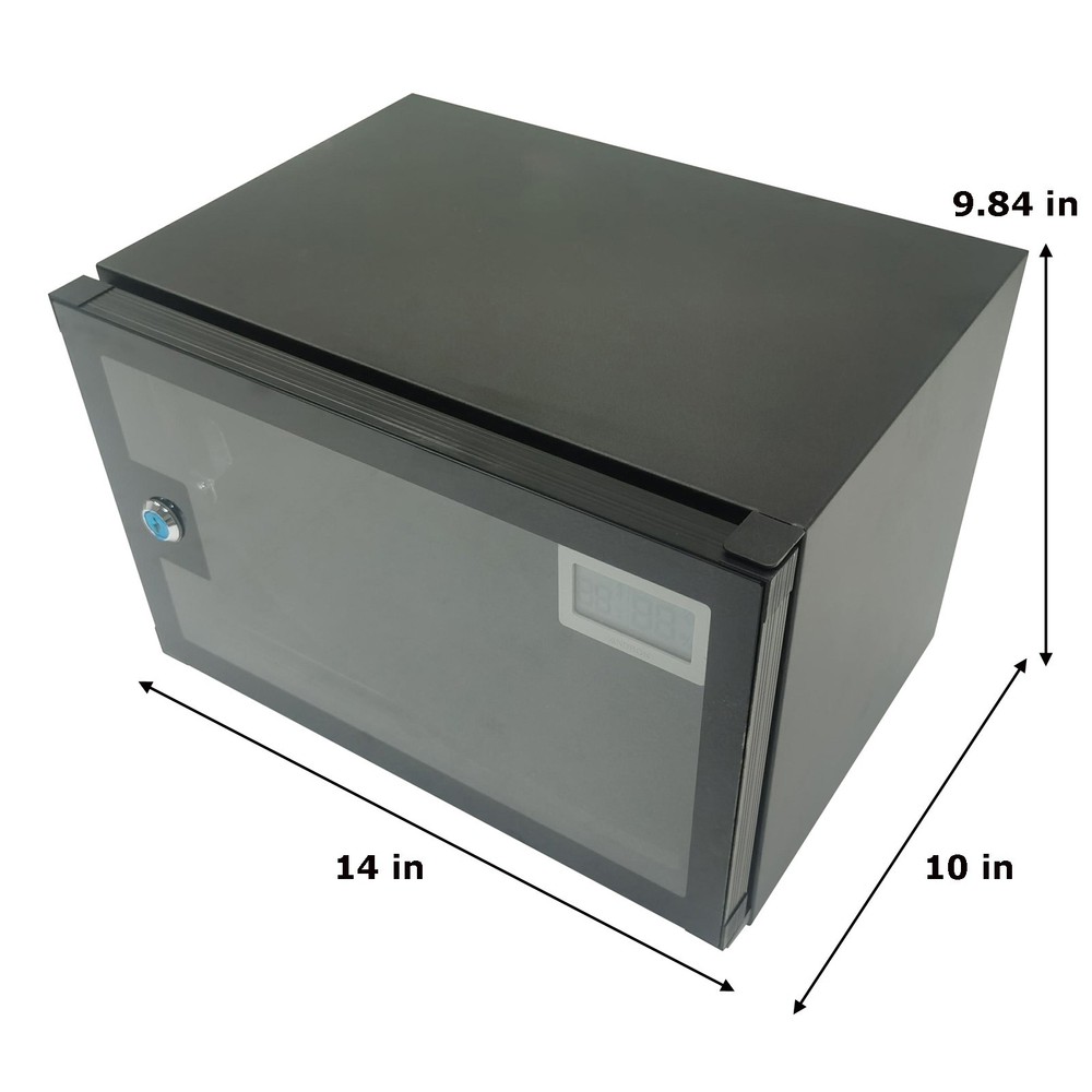 Mini Single Layer Digital Dehumidify Dry Cabinet Box 18L Automatic Camera & Lens