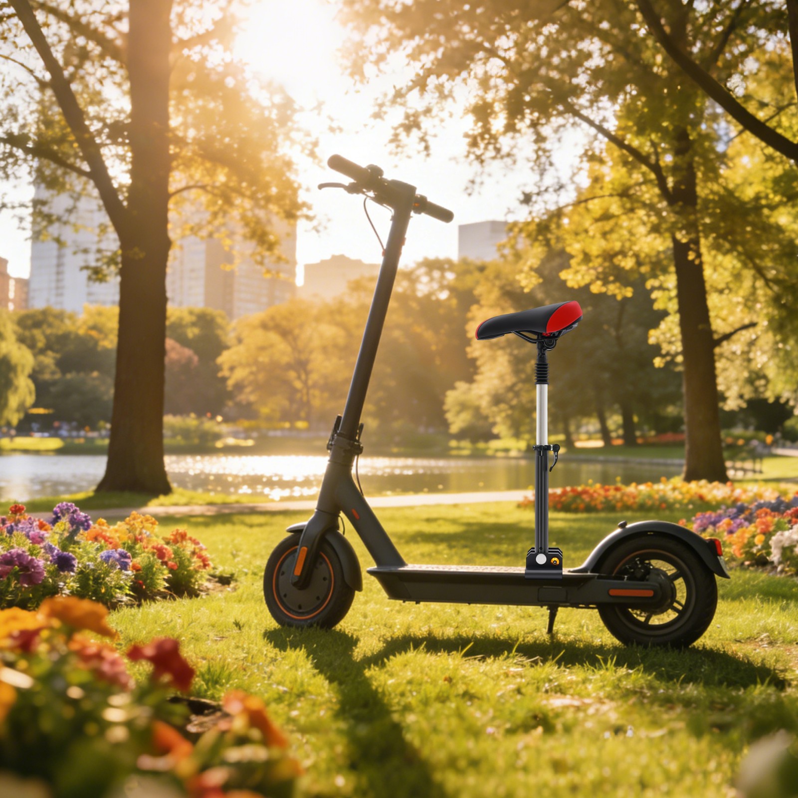 E-Scooter Electric Scooter Seat Accessories Adjustable-Height for Xiaomi 1s/ Pro