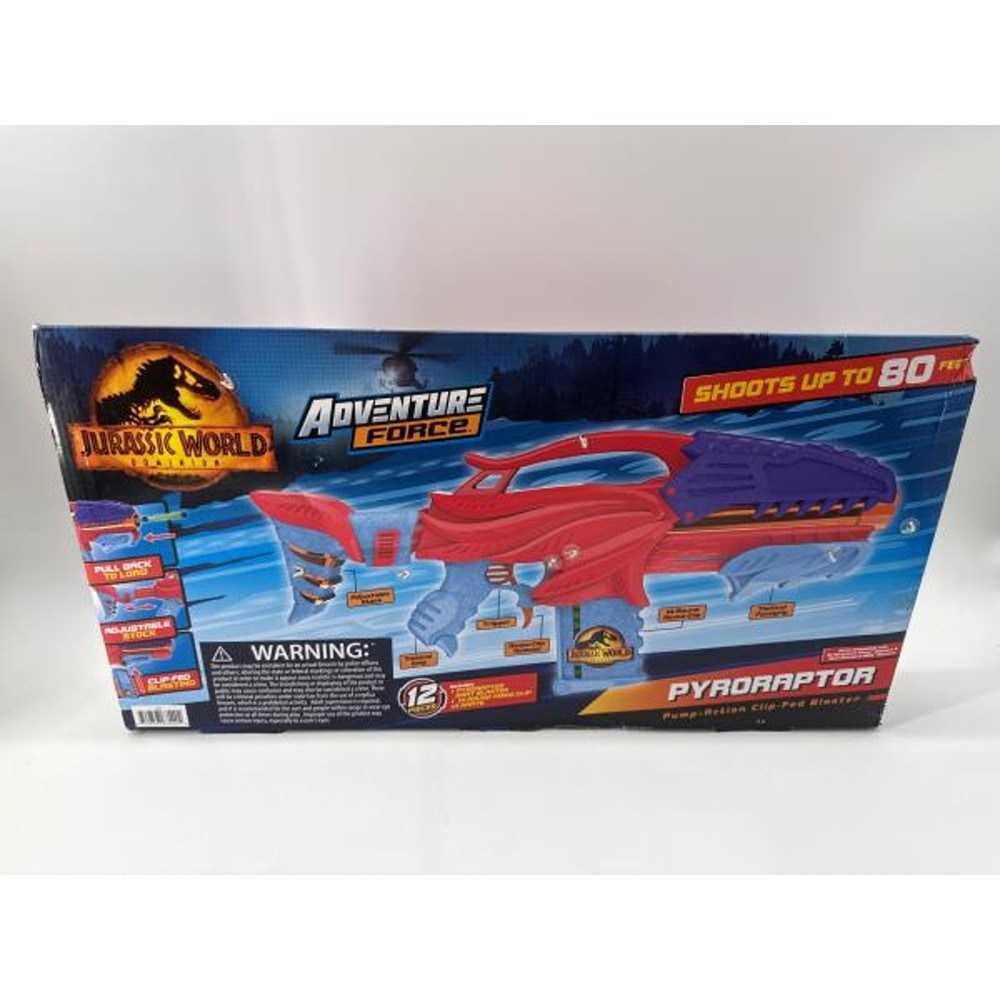 Adventure Force Pyroraptor Pump-Action Blaster