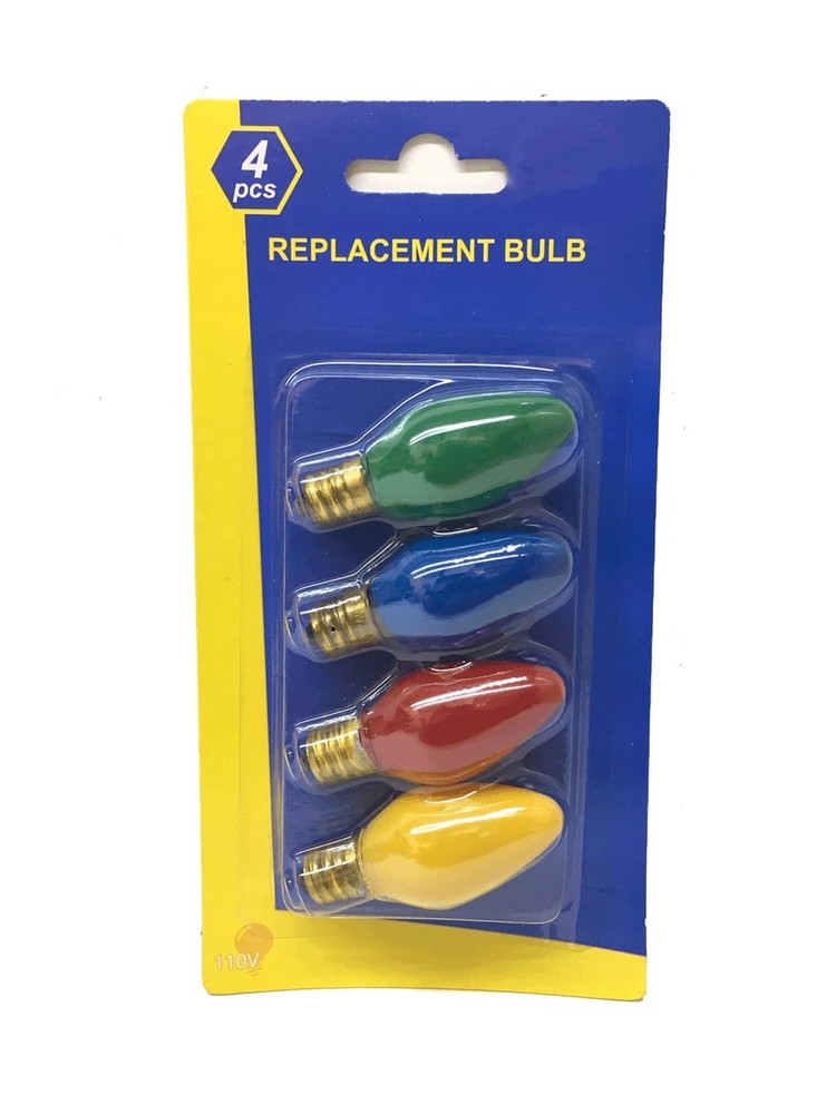 Colors Night Light Replacement Bulbs 4PC